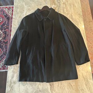 Men's ERES for Nordstrom 100% Cashmere 4 Button Coat 44 Regular